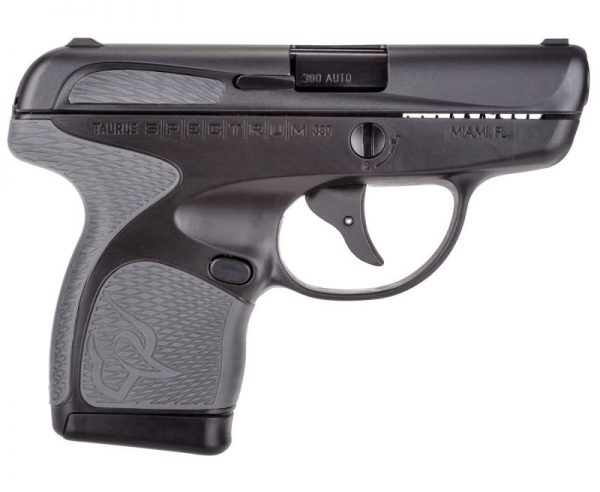 Taurus Spectrum .380 ACP 2.8-inch 7Rds Black Frame and Slide / Grey Accents