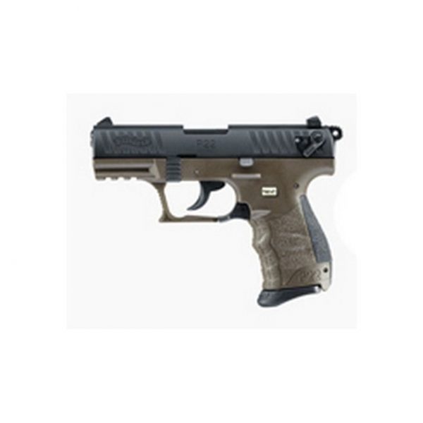 Walther P22 22LR CA MILITARY 3.42-inch