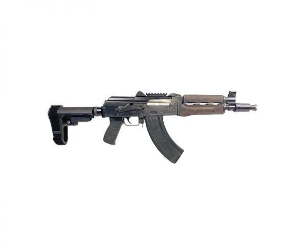 Zastava USA ZPAP92 AK Pistol Wood / Black 7.62 X 39 10" Barrel 30-Rounds SB3 Brace