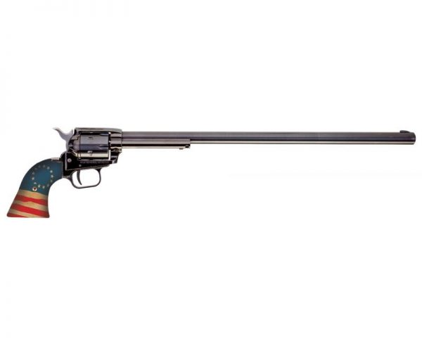 Heritage Firearms Rough Rider Small Bore .22 LR 16" 6 RD Blued American Flag Grips