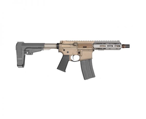 Q Sugar Weasel Grey / Flat Dark Earth .300 AAC Blackout 7" Barrel 30-Rounds