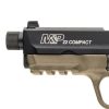 Smith & Wesson 10242 S&W M&P22 Compact Suppressor Ready FDE .22 LR Pistol - Image 2