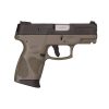 Taurus PT111 G2C Compact 9MM Pistol, 3.2 Barrel, Two 12rd Mags, OD Green Frame, Black Slide - Image 2