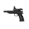 CZ USA - CZ 75 TS CzechMate Pistol 9mm 5.4in 20rd 26rd Black - Image 2