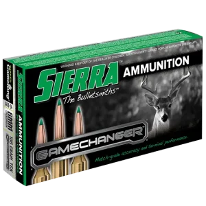 Sierra 6mm Creedmoor 100 Grain TGK Game Changer Polymer Tipped Spitzer Boat Tail Ammunition (20 Rounds) - f1-firearms.us.com